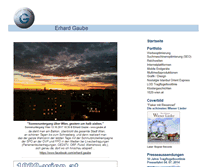 Tablet Screenshot of gaube.at